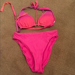 Vibrant Pink Bikini Set